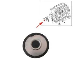 VW Bus T5 Verschlussdeckel am Zylinderkurbelgehäuse