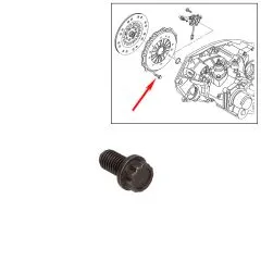 VW Bus T5 Zwölfkantschraube für Kupplung / Druckplatte 2,5 TDI